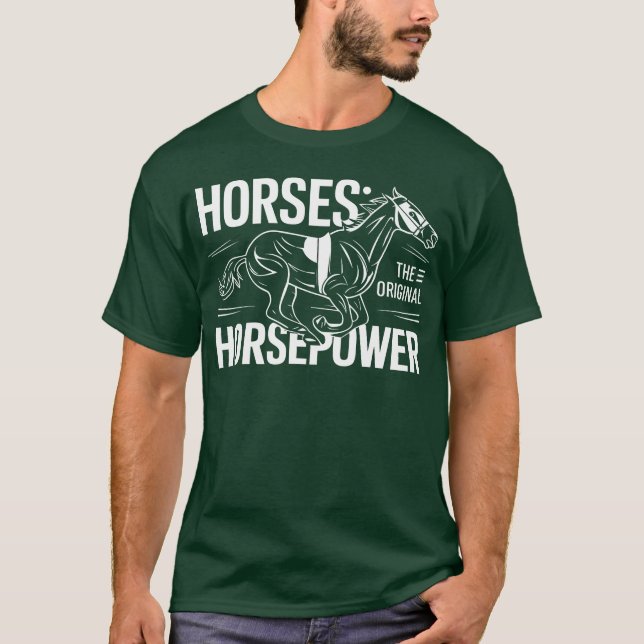 Mein Pferdemyherapist-Geschenk T-Shirt (Vorderseite)