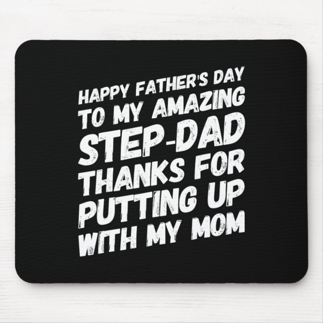 Mein Phantastischer Step-Papa danke, dass er mit m Mousepad (Vorne)