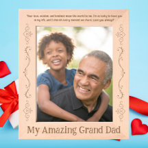 Mein Phantastisches Geschenk zum Grand Vater-Werbe