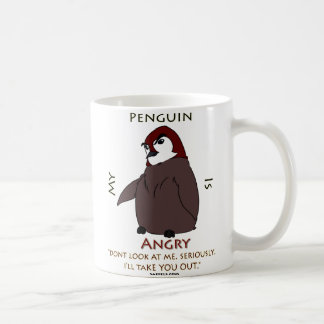 Mein Pinguin ist… Verärgert!! Kaffeetasse