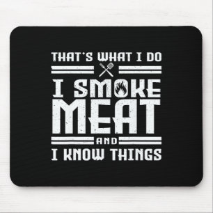 Mein Pion-Rauchfleisch ist perfekt Mousepad