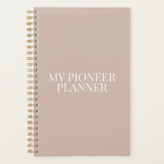 Mein Pioneer-Planer Planer