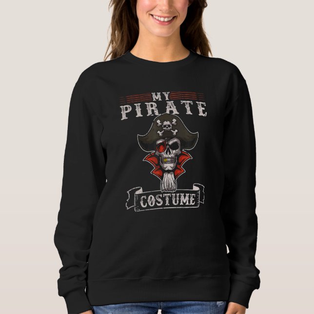 Mein Piratenkostüm Mens Pirate Sweatshirt (Vorderseite)