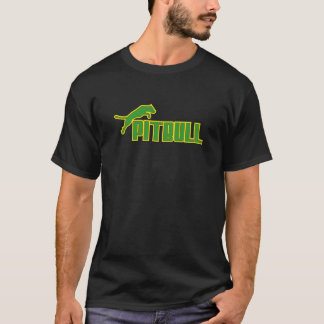 Mein Pitbull Grün/Gelb T-Shirt