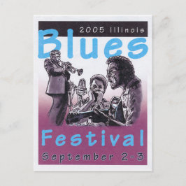 Mein Poster-Wettbewerb 2005 Blues Postkarte