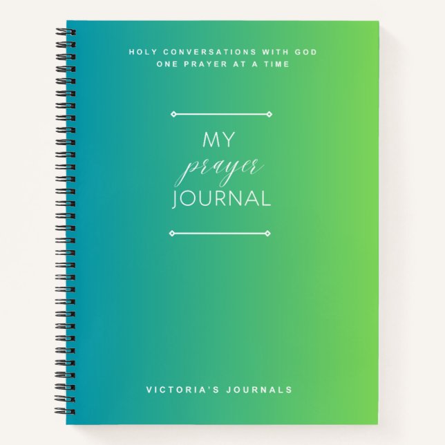 Mein Praetjournal Notizbuch (Vorderseite)