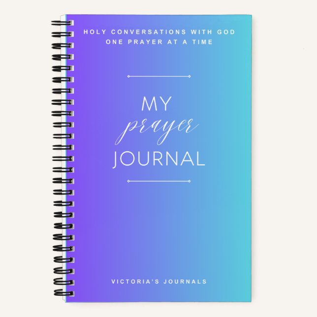 Mein Praetjournal Notizbuch (Vorderseite)