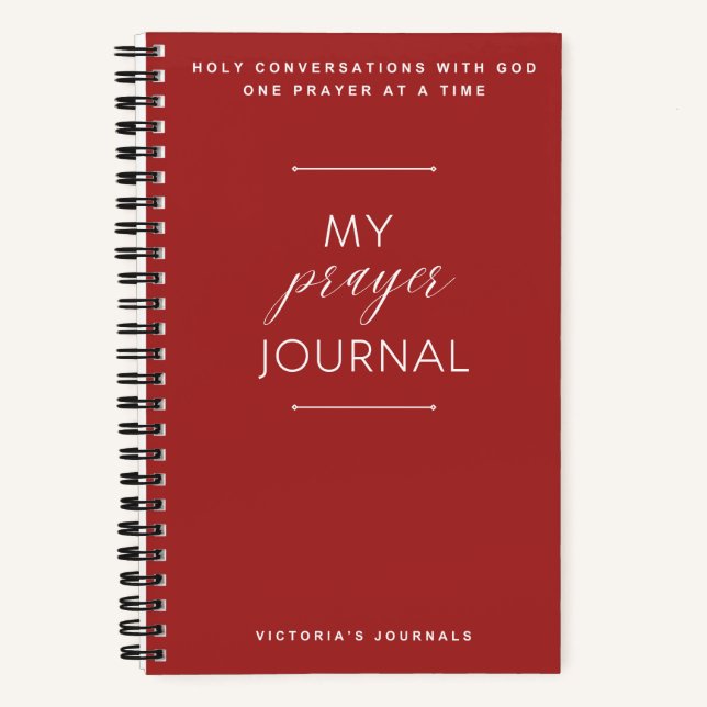 Mein Praetjournal Notizbuch (Vorderseite)