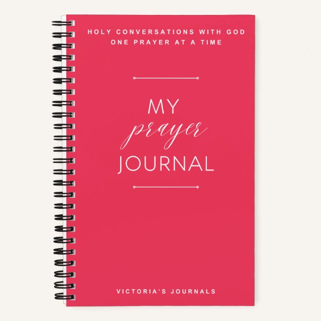 Mein Praetjournal Notizbuch (Vorderseite)