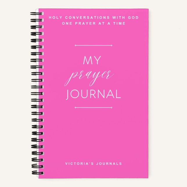 Mein Praetjournal Notizbuch (Vorderseite)