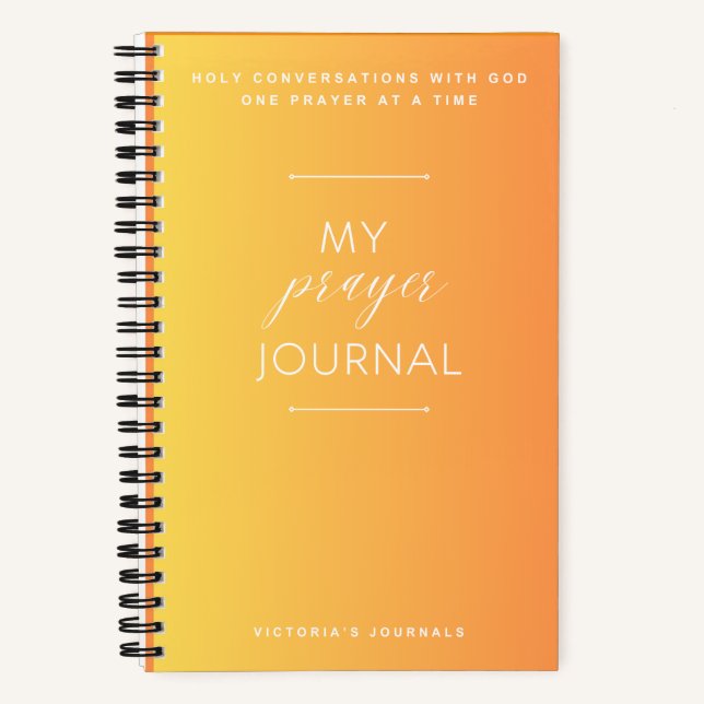 Mein Praetjournal Notizbuch (Vorderseite)