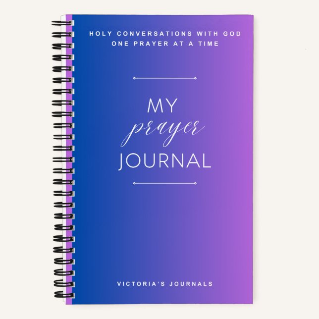 Mein Praetjournal Notizbuch (Vorderseite)