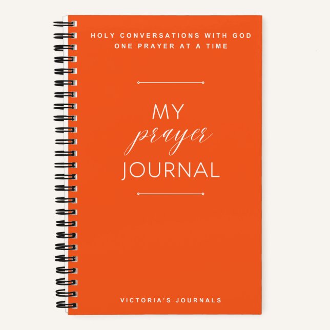 Mein Praetjournal Notizbuch (Vorderseite)