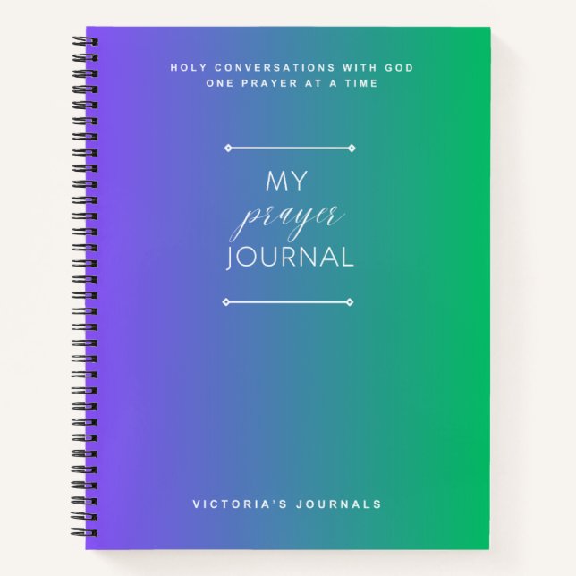 Mein Praetjournal Notizbuch (Vorderseite)
