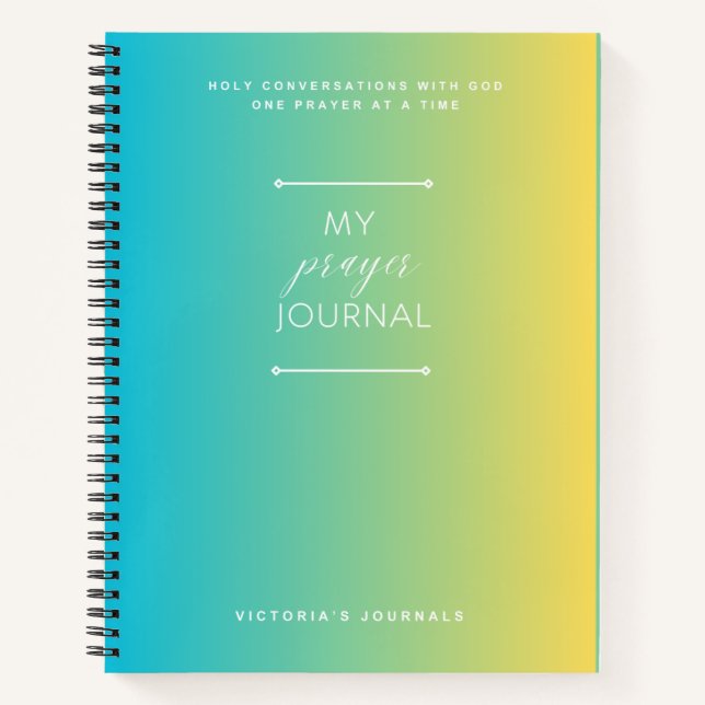 Mein Praetjournal Notizbuch (Vorderseite)