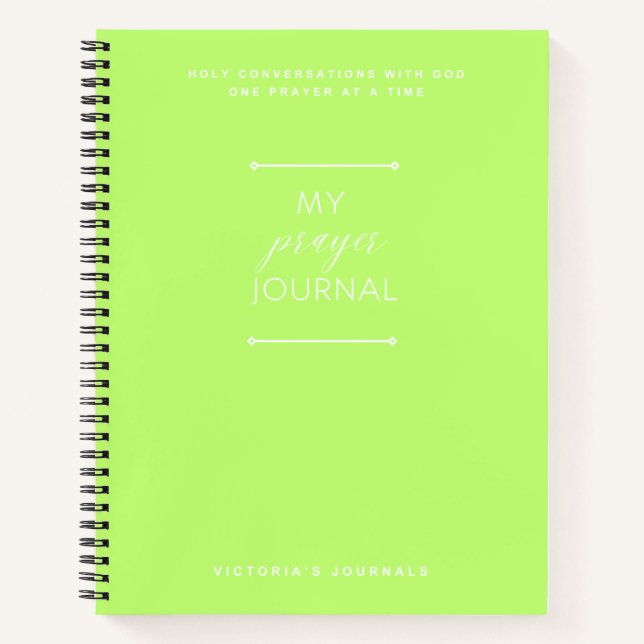 Mein Praetjournal Notizbuch (Vorderseite)