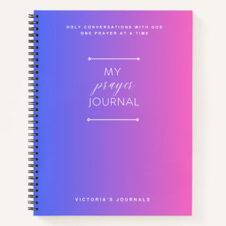 Mein Praetjournal Notizbuch