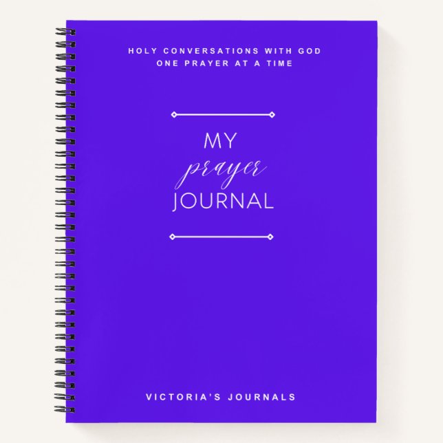 Mein Praetjournal Notizbuch (Vorderseite)