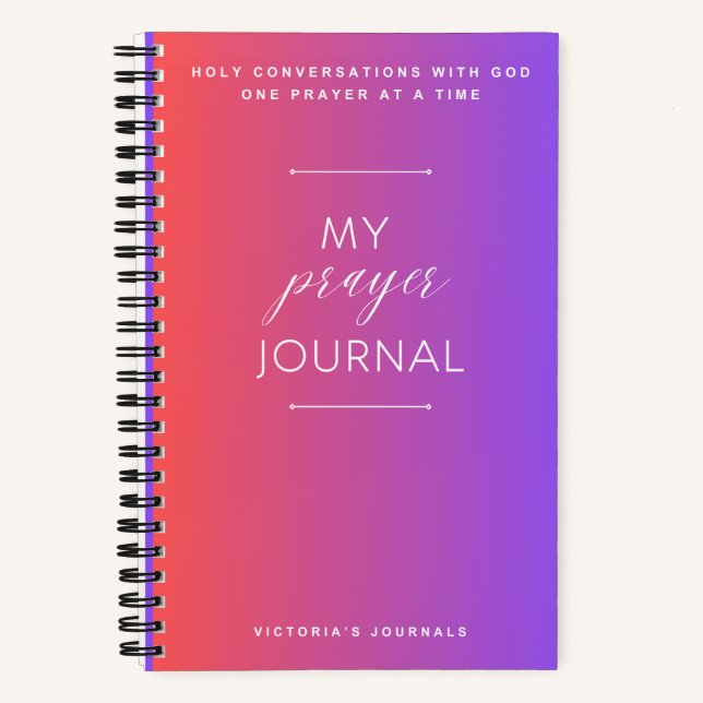 Mein Praetjournal Notizbuch (Vorderseite)