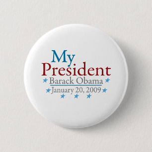 Mein Präsident (Barack Obama) Button