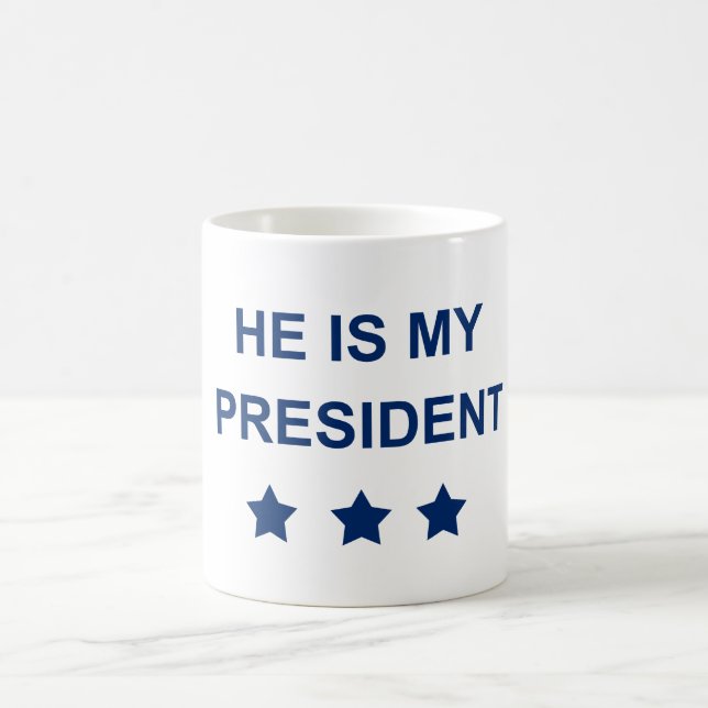 Mein Präsident Kaffeetasse (Mittel)
