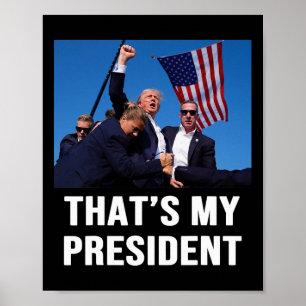 Mein Präsident Trump 2024 Poster