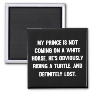 Mein Prinz kommt nicht auf ein weißes Pferd.  lust Magnet