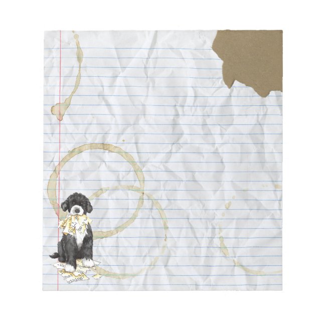 Mein PWD hat meinen Lektionsplan aufgegriffen Notizblock (Vorderseite)