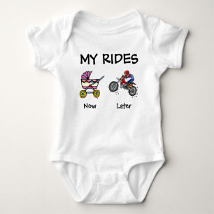 Mein Rad Motocross Dirt Bike Baby Bodysuit Baby Strampler