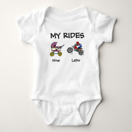 Mein Rad Motocross Dirt Bike Baby Bodysuit Strampler