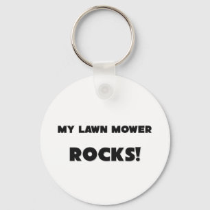 MEIN Rasenmäher ROCKS! Schlüsselanhänger