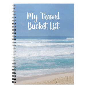 Mein Reisebucket-Notebook Notizblock