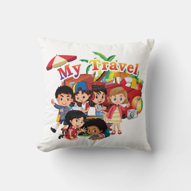 Mein Reisekissen Kissen (Vorderseite)