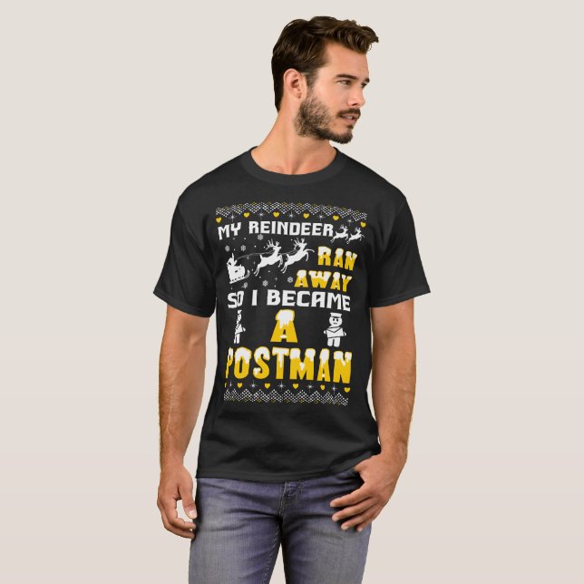 Mein Ren lief weg, also wurde ich ein T-Shirt (Vorne ganz)