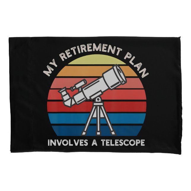 Mein Rentenplan beinhaltet ein Teleskop Kissenbezug (Vorderseite)