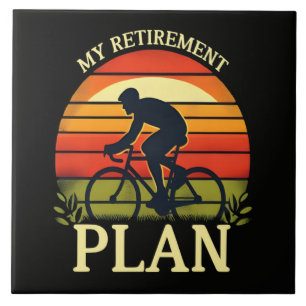 Mein Rentenplan-Fahrrad-Enthusiast Fliese