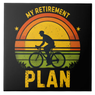 Mein Rentenplan Fahrrad-Enthusiast Fliese