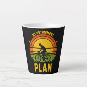 Mein Rentenplan Fahrrad-Enthusiast Milchtasse