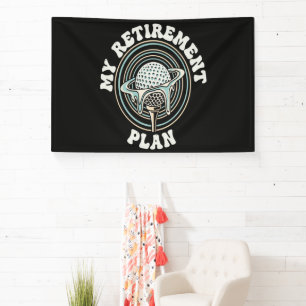 Mein Rentenplan Golf-Rentner Golfer Banner