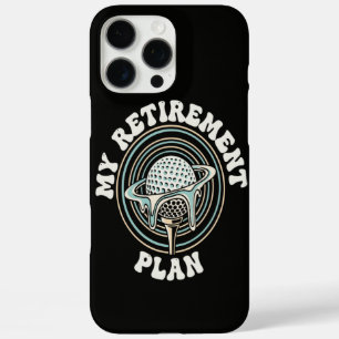 Mein Rentenplan Golf-Rentner Golfer iPhone 16 Pro Max Hülle