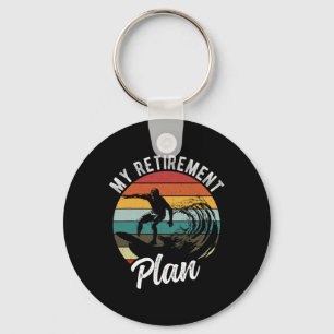 Mein Rentenplan Surf-Rentenplan Schlüsselanhänger