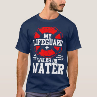 Mein Rettungsschwimmer geht auf Wasser Christian J T-Shirt