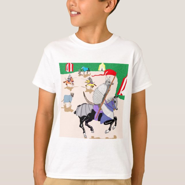 Mein Ritter in glänzender Rüstung T-Shirt (Vorderseite)