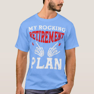 Mein Rocking Rentirement Plan Gitarrist müde T-Shirt