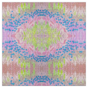 Mein rosa Wiesenstoff Stoff