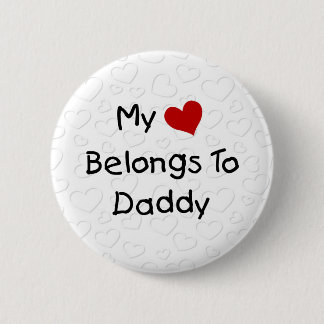 Mein rotes Herz gehört Daddy Button