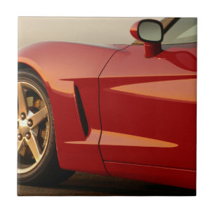 Mein rotes Korvette Fliese