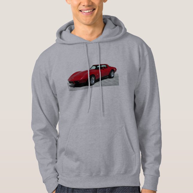Mein Rotes Korvette von 1979 Hoodie (Vorderseite)
