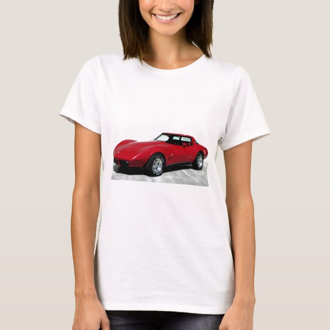 Mein Rotes Korvette von 1979 T-Shirt (Vorderseite)