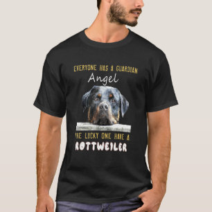 Mein Rottweiler ist ein Wächter Angel 1 T-Shirt